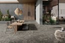 Coem Sassiepietre Grigio Scuro Naturale Rettificato 60,4x120,8