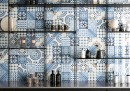 Fioranese Cementine Shiny Mix Blue Lucido 20x20 CSH20B