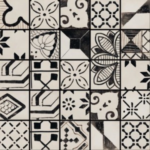 Fioranese Riggiole Bianco Mix 90x90 RIG90BR płytki patchworkowe gresowe 