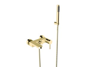 Besco Decco BW-DS-ZL złota bateria wannowa natynkowa