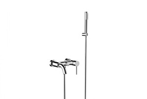 Besco Illusion BW-IS-CH chromowana bateria wannowa natynkowa