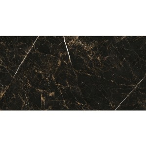Ecoceramic Verdi Negro Poler 60x120 płytki gresowe imitujące czarny marmur
