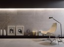 Płytka ścienno-podłogowa imitująca kamień, w kolorze szarym, matowa powierzchnia Porcelanosa Lucerna Acero L 59,6x59,6 100320266