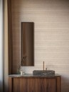 Płytka ścienna imitująca kamień, w kolorze beżowym, strukturalna, matowa powierzchnia Porcelanosa Deco Coral Caliza 45x120 100330292