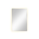 Smartwoods BRIGHT STRAIGHT lustro 90x60 cm prostokątne z oświetleniem LED srebrne