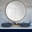 Baltica Design TINY BORDER ROUND lustro 70 cm okrągłe czarne