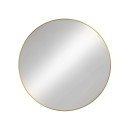 Baltica Design TINY BORDER ROUND lustro 80 cm okrągłe złote