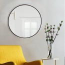 Baltica Design TINY BORDER ROUND lustro 90 cm okrągłe czarne