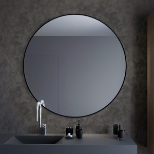 Baltica Design TINY BORDER ROUND lustro 100 cm okrągłe czarne 