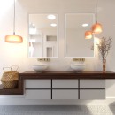 Baltica Design TINY BORDER STRAIGHT lustro 90x60 cm prostokątne białe