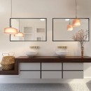 Baltica Design TINY BORDER STRAIGHT lustro 90x60 cm prostokątne czarne