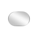 Baltica Design TINY BORDER PASTILLE lustro 95x40 cm owalne srebrne