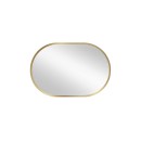 Baltica Design TINY BORDER PASTILLE lustro 95x40 cm owalne złote