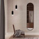 Baltica Design TINY BORDER PASTILLE lustro 155x40 cm owalne czarne