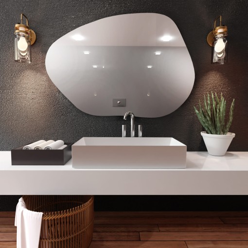 Baltica Design STAIN I lustro 60x43 cm nieregularne bez ramy