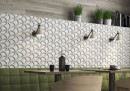 Saloni Decor Action Petalos Crema 30x90
