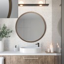 Baltica Design TOP FRAME CADRE METAL lustro 60 cm okrągłe brązowe