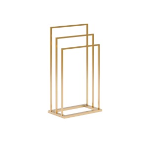 Baltica Design CLAES GOLD wieszak wolnostojący na ręczniki 50x30x90 złoty