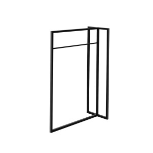 Baltica Design EVALD wieszak wolnostojący na ręczniki 50x30x75 czarny