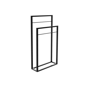 Baltica Design FRODE wieszak wolnostojący na ręczniki 50x25x90 czarny 