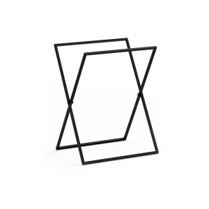 Baltica Design BIRK wieszak wolnostojący na ręczniki 60x45x74 czarny 
