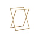 Baltica Design BIRK GOLD wieszak wolnostojący na ręczniki 60x45x74 złoty