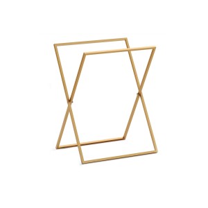 Baltica Design BIRK GOLD wieszak wolnostojący na ręczniki 60x45x74 złoty