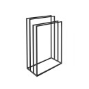 Baltica Design GEIR wieszak wolnostojący na ręczniki 60x30x90 czarny