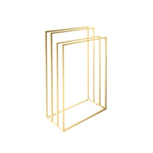 Baltica Design GEIR GOLD wieszak wolnostojący na ręczniki 60x30x90 złoty