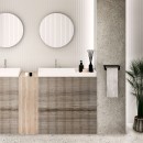 Baltica Design IDAR wieszak wiszący na ręczniki 24x9x6 czarny