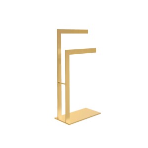 Baltica Design OVE II GOLD wieszak wolnostojący na ręczniki 60x30x80 złoty