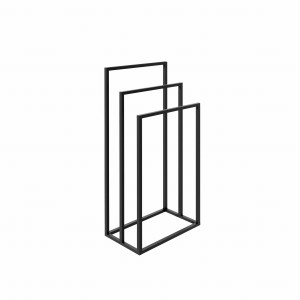 Baltica Design RINO wieszak wolnostojący na ręczniki 50x30x90 czarny