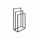 Baltica Design RINO II wieszak wolnostojący na ręczniki 60x30x90 czarny