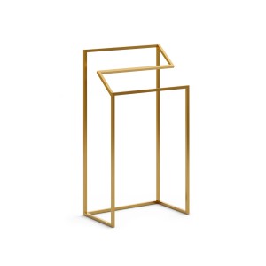 Baltica Design LEIF II wieszak wolnostojący na ręczniki 60x30x90 złoty