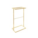 Baltica Design NARVE wieszak wolnostojący na ręczniki 50x30x80 złoty