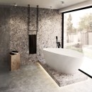 Baltica Design WIDAR II wieszak wiszący na ręczniki 50x20x110 czarny