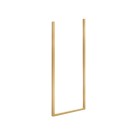 Baltica Design ARNE II GOLD wieszak wiszący na ręczniki 50x2x110 złoty