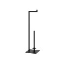 Baltica Design SIV PLUS stojak na papier toaletowy 20x20x72 czarny