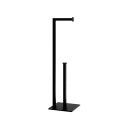 Baltica Design TRIN PLUS stojak na papier toaletowy 20x20x72 czarny