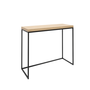 Baltica Design ANDREA III konsola łazienkowa 95 cm czarny/dąb 