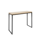 Baltica Design LAILA konsola łazienkowa 75 cm czarny/dąb