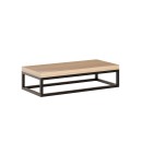 Baltica Design BENTE IV konsola łazienkowa wisząca 75x43 czarny/dąb