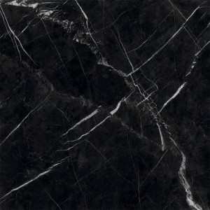 Netto Ceramika Cher Nero High Glossy 60x60 płytki gresowe marmurowe