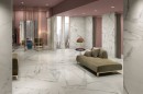Marca Corona Motif Extra Calacatta Silver Reflex 120x120