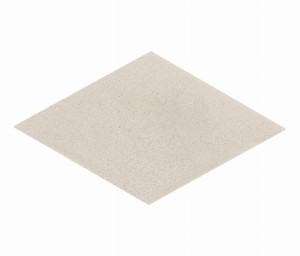 Marca Corona Chalk White Rombo 18,7x32,4 E754 płytki gresowe betonowe romby