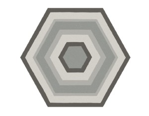 Marca Corona Paprica P1 Esagona 25x21,6 F915 płytki heksagonalne