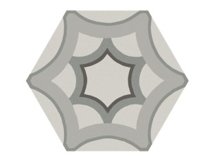 Marca Corona Paprica P4 Esagona 25x21,6 F918 płytki heksagonalne 