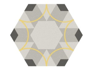 Marca Corona Paprica P2 Color Esagona 25x21,6 F924 płytki heksagonalne