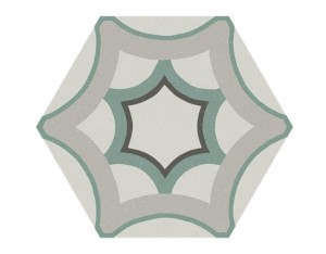 Marca Corona Paprica P4 Color Esagona 25x21,6 F926 płytki heksagonalne