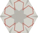 Marca Corona Paprica Mix Color Esagona 25x21,6